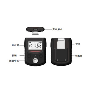 BG9130 Personal Radiation Detector 0.1-10 Sv/h Sound <b>Alarm</b> Nuclear Radiation Monitor - Product Image 4