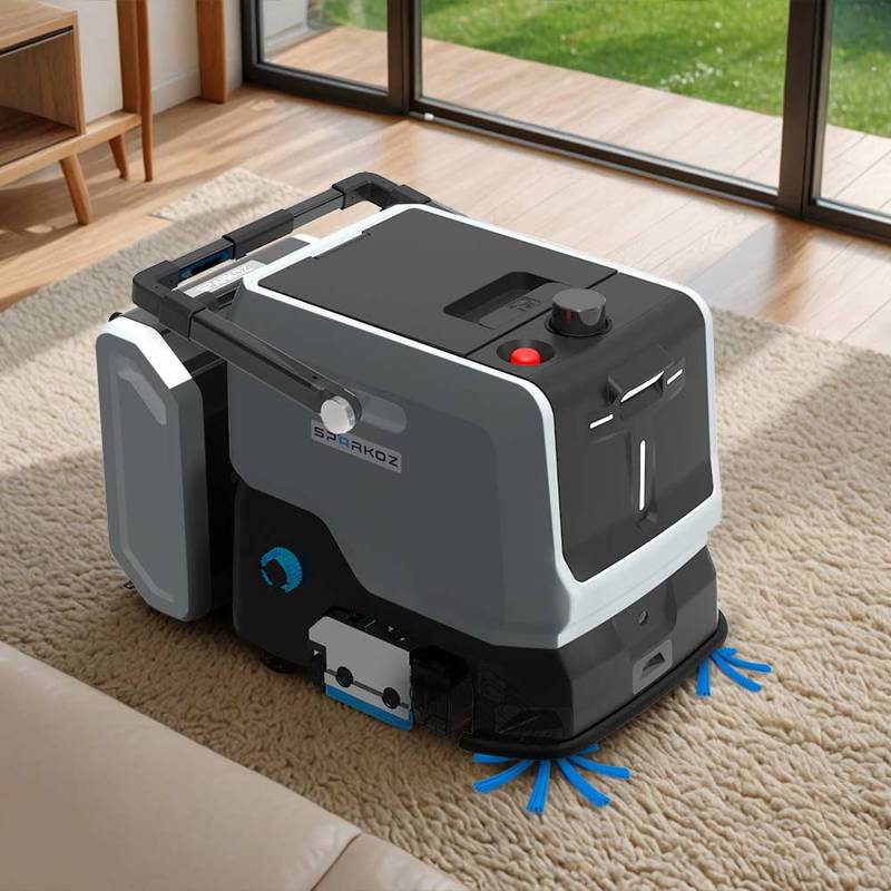 Industrial Robot Commercial Floor Scrubber Machine