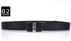 Cinghia di alta qualità fibbia automatica in Nylon cintura maschile Casual cintura uomo tela cinture in tessuto - Product Image 4
