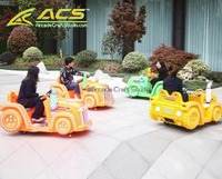 Véhicule de divertissement tout-terrain ACS Green Jeep, équipement de divertissement commercial pour salle de jeux intérieure, avec éclairage