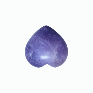 Petit Cœur en Améthyste Polie, Pierre Naturelle, Breloque pour Bijoux, Artisanat, Ornement Spirituel, Cadeau - Product Image 2