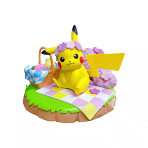 Nuevas Figuras de Anime de la Serie de Paisajes Naturales Pokemoned 100% Originales 2026, Caja Sorpresa con Eevee y Pikachu, Juguetes Decorativos de PVC - Product Image 2