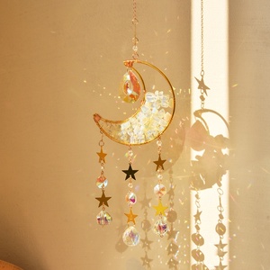 Decorazioni in Cristallo di Alta Qualità e Acchiappasole, Campanella a Vento Luce e Ombra, Ciondolo Artigianale Fatto a Mano, Decorazione per la Casa - Product Image 3