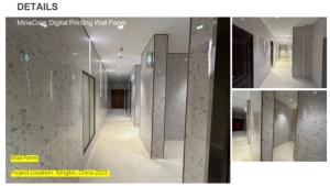 แผ่นผนังไฟเบอร์ซีเมนต์เคลือบผิวสำเร็จรูป โมเดิร์น แคลเซียมซิลิเกต โฟลสโตน ขายดี - Product Image 4