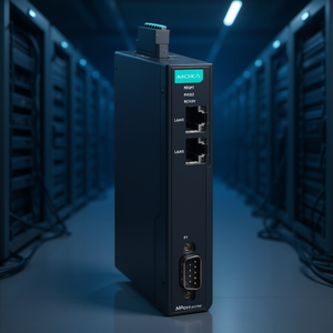 โมซ่า เอ็นพอร์ต IA5150-G2-T โมดูลเชื่อมต่ออุปกรณ์แบบอนุกรมกับอีเธอร์เน็ตสำหรับอุตสาหกรรม IoT - Product Image 3