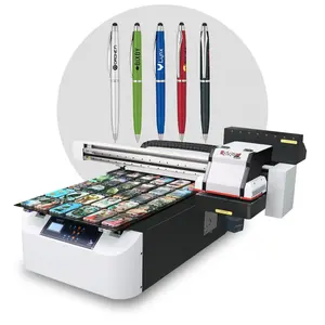 Auto Commercial UV Printer Machine for Ceramic Mug Acrylic Wood UV LED Sticker Printing Machine