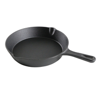 Ensemble de 3 ustensiles de cuisine en fonte antiadhésifs pré-assaisonnés pour induction, poêle à frire, prix usine professionnel