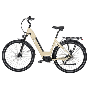 TTGO Electric City Bike 28 Inch 250W Mid Drive Lithium Battery 9 Speed Aluminum <b>Frame</b> Front Suspension Electric <b>Bicycle</b> - Product Image 5