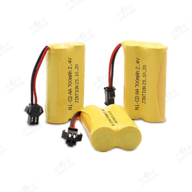 JINTION AA 700mAh 2.4V NiCd Rechargeable Battery Pack for Emergency Light