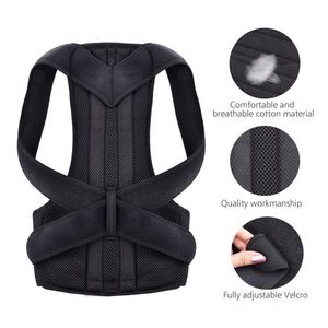 Breathable Adjustable Lightweight <b>Back</b> <b>Brace</b> Posture Correction <b>Back</b> Support Belt Straightener Shoulder Posture Corrector - Product Image 5