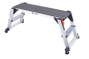 Plateforme <span class=keywords><strong>de</strong></span> travail en aluminium industrielle, banc <span class=keywords><strong>de</strong></span> travail, marchepied pliable, échelle pour cloisons sèches, certifiée CE - Product Image 5