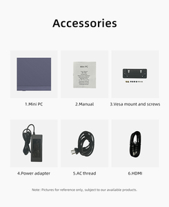 มินิพีซีจากโรงงานแกนคอมพิวเตอร์ขนาดเล็ก I7 10810U <span class=keywords><strong>4</strong></span>.20GHz I5 10210U I3 10110U 32G DDR4 RAM 512G M.2 NVMe SSD GAMING PC Type C MINI - Product Image 5