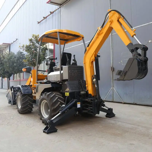 Terne a doppio azionamento caricamento frontale di nuovo scavando pilota idraulico efficiente operazione cantiere Made in cina - Product Image 4