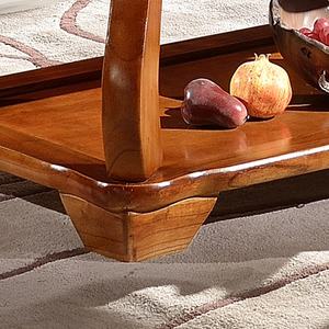 Sofá Seccional de Madera Maciza de Estilo Oriental Moderno, Sofá de 1, 2 y 3 Plazas, Conjuntos de Sofás de Madera Tallada y Cuero - Product Image 6