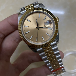 Reloj de Lujo de Acero Inoxidable con Correa de Oro Blanco, Movimiento Seiko 3235 de Alta Calidad, Reloj Automático para Hombre - Product Image 2