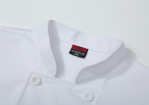 เสื้อเชฟแขนสั้นใส่ได้ทั้งหญิงและชายเสื้อแจ็กเก็ตสำหรับทำอาหารในร้านอาหาร - Product Image 4