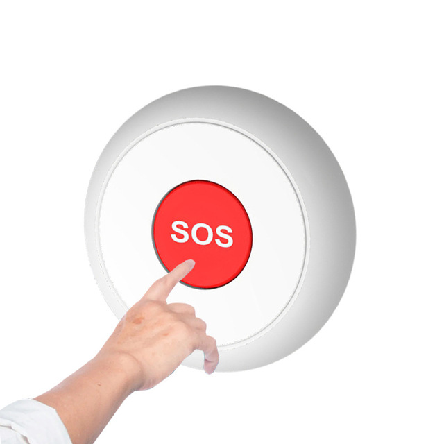 Smart Small Wireless Emergency Panic Button for Elderly SOS/Emergency Button for Elderly Alarm Portable Personal Alert Alarm