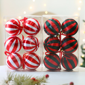 Boules décoratives en fil métallique <span class=keywords><strong>de</strong></span> 8 cm, ornements <span class=keywords><strong>de</strong></span> Noël à suspendre pour l'arbre <span class=keywords><strong>de</strong></span> Noël, la fenêtre, la décoration <span class=keywords><strong>de</strong></span> la maison, vente en gros - Product Image 1
