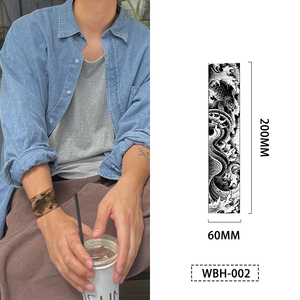 สติกเกอร์สักลายชั่วคราวลายเพ้นท์ตัวแบบกันน้ำสำหรับผู้ชายและผู้หญิง  กระดาษลอกลายสำหรับใช้ในงานส่งเสริมการขายและงานมืออาชีพ - Product Image 1