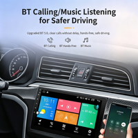 Reproductor Multimedia Universal para Auto con Pantalla Táctil Android de 9 Pulgadas, GPS, Navegación, Radio, Estéreo y Video