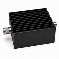 Atténuateur fixe 100W, type N, mâle vers femelle, DC-6GHz, 50 Ohm, plaqué noir, montage sur tablette pour test RF