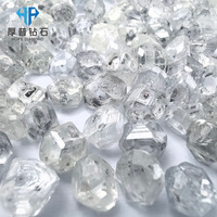 Diamant brut synthétique (cultivé en laboratoire) HPHT de haute qualité, couleur E, taille brillante, 3-5 carats, pour applications de joaillerie