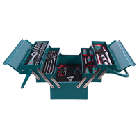 Jeu de douilles à main PHIXWELL 56 pièces, matériau CRV, coffret en métal robuste, outils automobiles pour la réparation de voitures