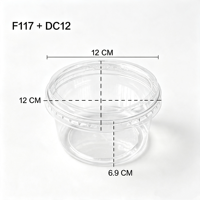 Offre Spéciale – Gobelets en Plastique avec Couvercles Dôme pour Crème Glacée, Yaourt, Fruits, Boîte à Gâteaux – Produit de Qualité Direct Usine