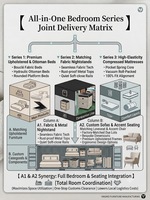 Ensemble matelas à ressorts ensachés et sommier à lattes métalliques en gros – Fabricant OEM de meubles / Projets hôteliers et d'appartements