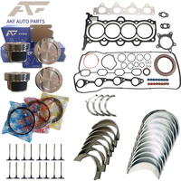 Car Engine G4FC Auto Engine Systems Overhaul Gasket Kit Piston & Parts Valve Main Connecting Rod Bearing Set for Hyundai 1.6L