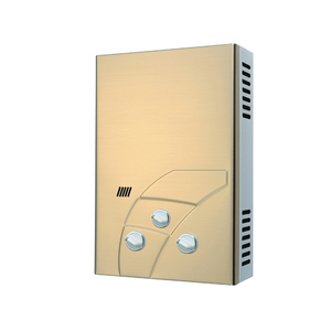 Treo Tường Geyser Loại Ống Khói Và Ngay Lập Tức Màu Vàng Thép Khí Nóng Máy Nước Nóng - Product Image 2