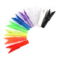 Nock de flèche en V pour tir rapide, en PC, pour flèches en carbone de 6,2 mm, pour la chasse et le tir