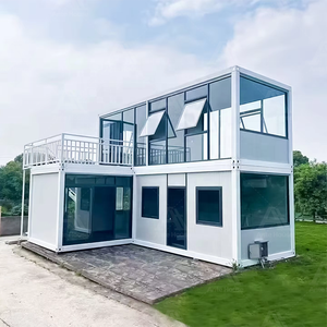 40 Fit Lüks Genişletilebilir Konteyner Ev 72 Metrekare Mobil Ev Mutfaklı Tuvaletli Küçük Tatil Evleri Taşınabilir Kabin Ofis - Product Image 4