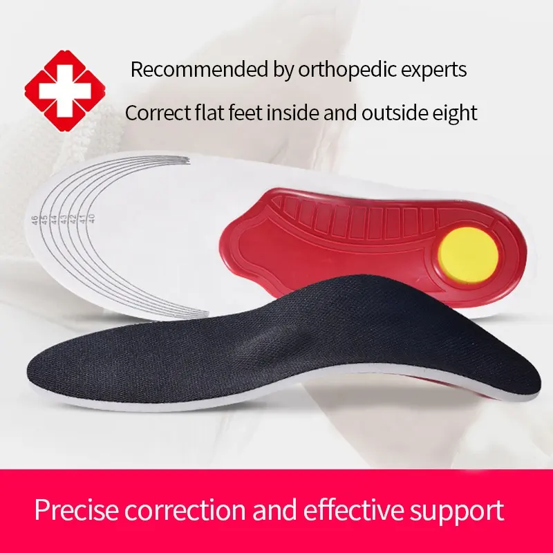 פרימיום Orthotic 3D קשת תמיכת רפידות ג 'ל כרית תמיכה לקשת שטוח רגליים עבור נשים גברים אורטופדיות Plantar Fasciitis טיפול