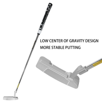 Haute qualité droitier CNC fraisé placage personnalisé Golf Putter personnalisation en gros