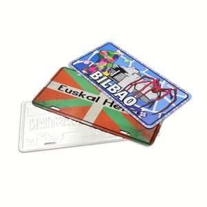 Nueva Placa Decorativa de Matrícula de Coche de Aluminio con Diseño en Relieve Personalizado, Estilo Europeo Americano - Product Image 2