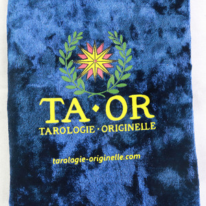 Emballage cadeau pour bijoux personnalisés, pochettes en velours bleu marine avec cordon de serrage, sacs pour la présentation de bijoux avec logo et pompon - Product Image 6
