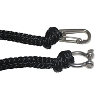 Bungee Dock Line PWC Corde d'amarrage pour bateaux Kayak Jet Ski Pontoon Canoë-Accessoires de quincaillerie marine