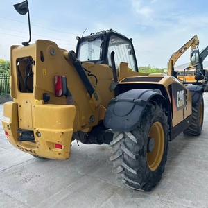 Chariot télescopique <span class=keywords><strong>Caterpillar</strong></span> TH414 d'<span class=keywords><strong>occasion</strong></span>, capacité de 7 tonnes, hauteur de levage de 13,7 m, origine Japon, modèle 2019-2024, puissance de 100 kW, d'origine - Product Image 2