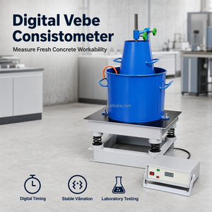 Digitaler <span class=keywords><strong>Vebe</strong></span>-Meter für Betonlabor zur Prüfung der Konsistenz und Verdichtungsleistung von steifem Betonmischungen - Product Image 2