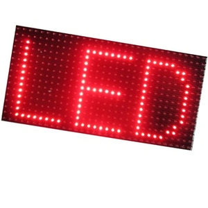Bán buôn giá <span class=keywords><strong>Dip</strong></span> P10 ngoài trời không thấm nước <span class=keywords><strong>LED</strong></span> hiển thị Module 32*16 ma trận 1/4 scan đơn màu xanh lá cây và duy nhất màu đỏ - Product Image 1
