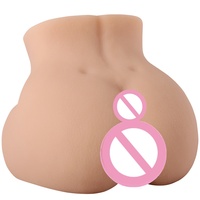 Godet de masturbation pour hommes à texture vaginale et fessière, accessoire de jeu de rôle