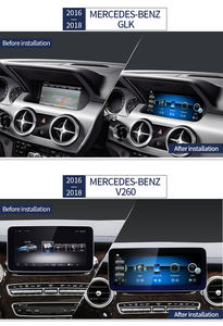 Anti-éblouissement 10.25 pouces écran Android 10.0 autoradio GPS multimédia pour Mercedes Benz GLC X253 2015 à 2019 - Product Image 3