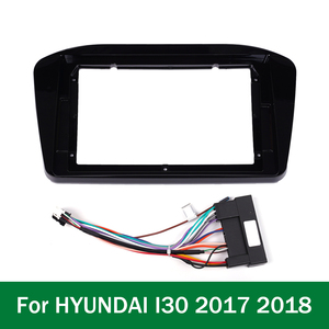 Radio Estéreo con navegación GPS para coche, marco de Panel Fascias compatible con 2 Din, 9 pulgadas, unidad central de salpicadero, estéreo, para HYUNDAI <span class=keywords><strong>I30</strong></span> <span class=keywords><strong>2017</strong></span> 2018 - Product Image 3