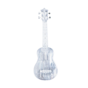 Venta al por mayor de instrumentos musicales de <span class=keywords><strong>ukelele</strong></span> de plástico transparente de 21 pulgadas - Product Image 1