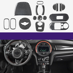 Accesorios para Automóviles en Oferta, Juego de Molduras Interiores, Decoración de Fibra de Carbono ABS Premium para MINI Serie F 14-19 - Product Image 6