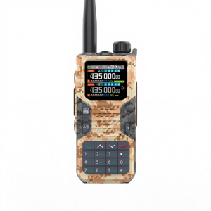 Radio Bidireccional Portátil FM-16 ProMax VHF UHF Analógico Walkie Talkie de Alta Potencia 10W GPS de Largo Alcance - Product Image 1