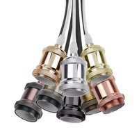 Transfrontalier pour Amazon Retro E27 grande vis ampoule fil support de lampe en aluminium suspendu fil support de lampe E27 support avec fil