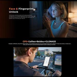 Teléfono Móvil HOTWAV Note <span class=keywords><strong>18</strong></span> <span class=keywords><strong>Pro</strong></span> 6GB+128GB con Identificación de Huella Digital, Pantalla de 7.2 Pulgadas, Android 15, 4G, NFC, Precio al por Mayor - Product Image 6