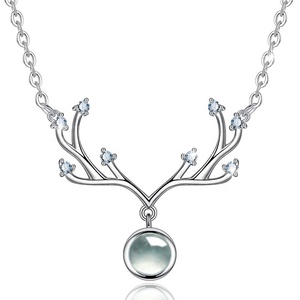 S925 plata ciervos amor proyección <span class=keywords><strong>te</strong></span> amo 100 idiomas COLLAR COLGANTE - Product Image 1
